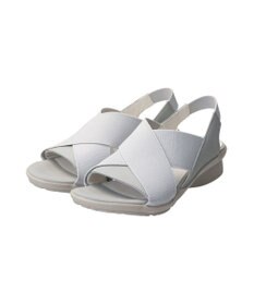 INTER-CHAUSSURES 【BUSSOLA】ワイドエラスティッククロスベルトサンダル