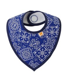 MIKI HOUSE HOT BISCUITS バンダナ風柄スタイ