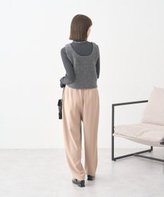 earth music&ecology リブタートルネックプルオーバー