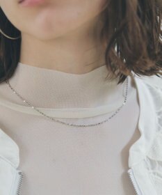 YECCA VECCA ステンレスチェーンネックレス