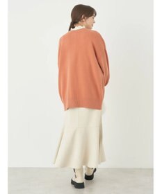 earth music&ecology やわらかタッチミドル丈カーディガン