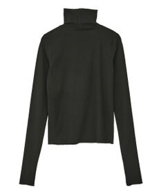 earth music&ecology リブタートルネックプルオーバー