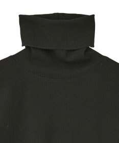 earth music&ecology リブタートルネックプルオーバー