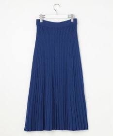 ANY SIS CICA加工 ニット フレア スカート