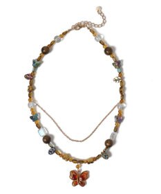 WEGO Lビンテージストーンネックレス