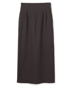 uncrave ウォッシャブルウールライクツイル Iラインスカート