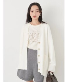 earth music&ecology やわらかタッチＶネックカーディガン