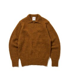 J.PRESS MEN 【J.PRESS ORIGINALS】Shaggy Dog Sweater Skipper Polo / Japan Made