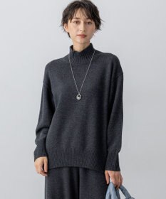 23区 S 【見上愛さんコラボカラー/Oggi掲載】カシミヤブレンド ハイネック ニット