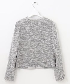 自由区 S カラミツイードノーカラー ジャケット