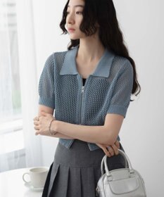 WEGO WZIPニットカーデ