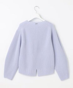 自由区 【洗える】ウールカシミヤブレンドプルオーバー ニット