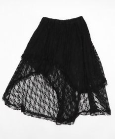WEGO イレヘムレースロングスカート