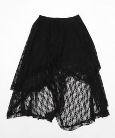WEGO イレヘムレースロングスカート
