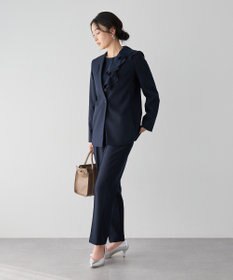 YECCA VECCA アシメラッフルブラウス