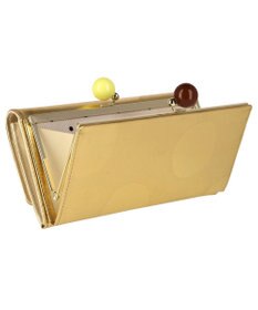 tsumori chisato CARRY ズームドット がま口 長財布