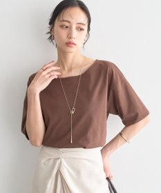 earth music&ecology バックデザインカットプルオーバー