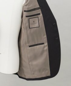 GOTAIRIKU シワになりにくい【御幸毛織/みゆきけおり】DRY SPINNER(ドライスピナー)スーツ_ブラック