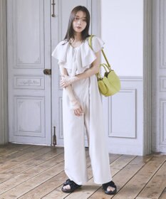 earth music&ecology ラッフルサロペット