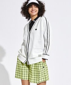 PW CIRCULUS 【WOMEN】ライン カーディガン ゴルフウェア レディース