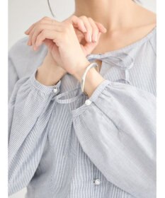 earth music&ecology フロントリボンブラウス