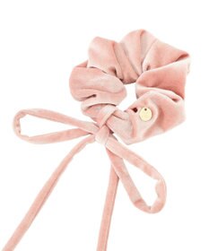 Maison de FLEUR ベロアリボンシュシュ