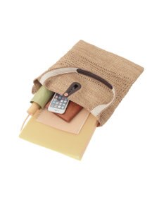 genten コレット トートバッグ 紅茶染め