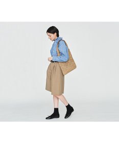 genten コレット トートバッグ 紅茶染め