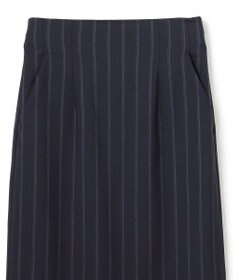 BEIGE， 【セットアップ対応】GEORGE / ウールストライプ ハイウエストスカート