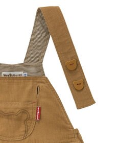 MIKI HOUSE HOT BISCUITS コーデュロイオーバーオール＆Tシャツギフトセット【BOX付き】