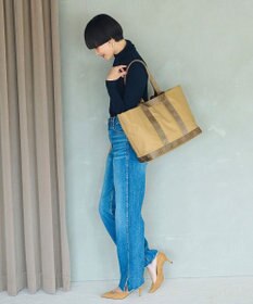 TOPKAPI 【Breath TOPKAPI】ナイロン ロゴテープ 2way ハンドル トートバッグ