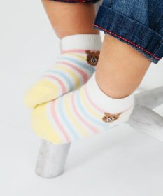 MIKI HOUSE HOT BISCUITS 【9-19cm / 靴下2足セット】ローカット ソックスパック2足セット