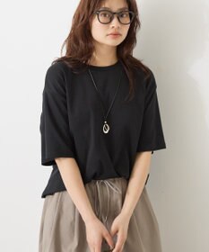 AMERICAN HOLIC 【接触冷感】スムースルーズクルーネックＴシャツ