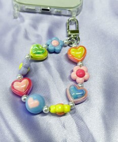 WEGO ビーズフープキーホルダーA