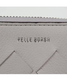 PELLE BORSA ラウンドファスナーキーポーチ Chrono Weave クロノウィーブ 5847