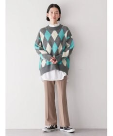 AMERICAN HOLIC バイパチアーガイルニットプルオーバー