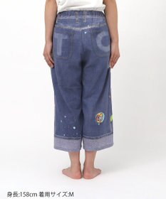 tsumori chisato SLEEP ツモリチサト ボトムス ルームウエア 8分丈 綿100%(本体) 楊柳素材 レディース UOT248 /ワコール