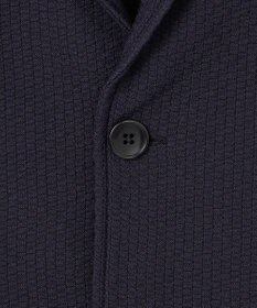 J.PRESS MEN 【KING SIZE】【ウォッシャブル】コンフィーリンクス ニットジャケット