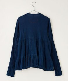 crêprie tsumori chisato creperie FRILL TOPS-AIZOME クレプリ 藍染フリルトップス