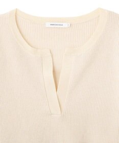 AMERICAN HOLIC ワッフルライクニットプルオーバー