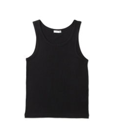 WEGO 【綿100%】リブタンクトップ