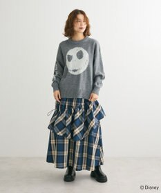 Green Parks ナイトメア／フェイスジャガードニットプルオーバー