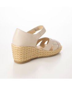 MODE ET JACOMO <D'ICI>カットワークストラップサンダル