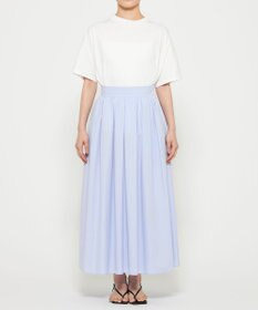 uncrave カラータイプライター フレアスカート