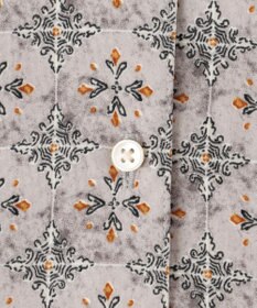 J.PRESS YORK STREET 【WOMEN】タイルプリント ボウタイブラウス