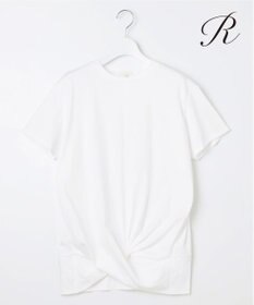 23区 【R(アール)】ツイストヘム クリアコットンTEE