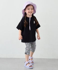 ANY KIDS 【綿100%】バックプリント オーバーサイズTシャツ