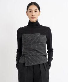 23区 S 【エステータ】ストライプシークイン ビスチェ