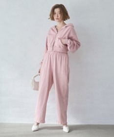 WEGO 【ウエストゴム/XSSMサイズ展開】スウェットワイドパンツ