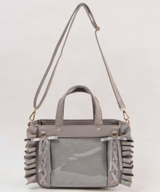 WEGO 【痛バ＆推し活グッズ】きらめきレースアップフリル痛ショルダー